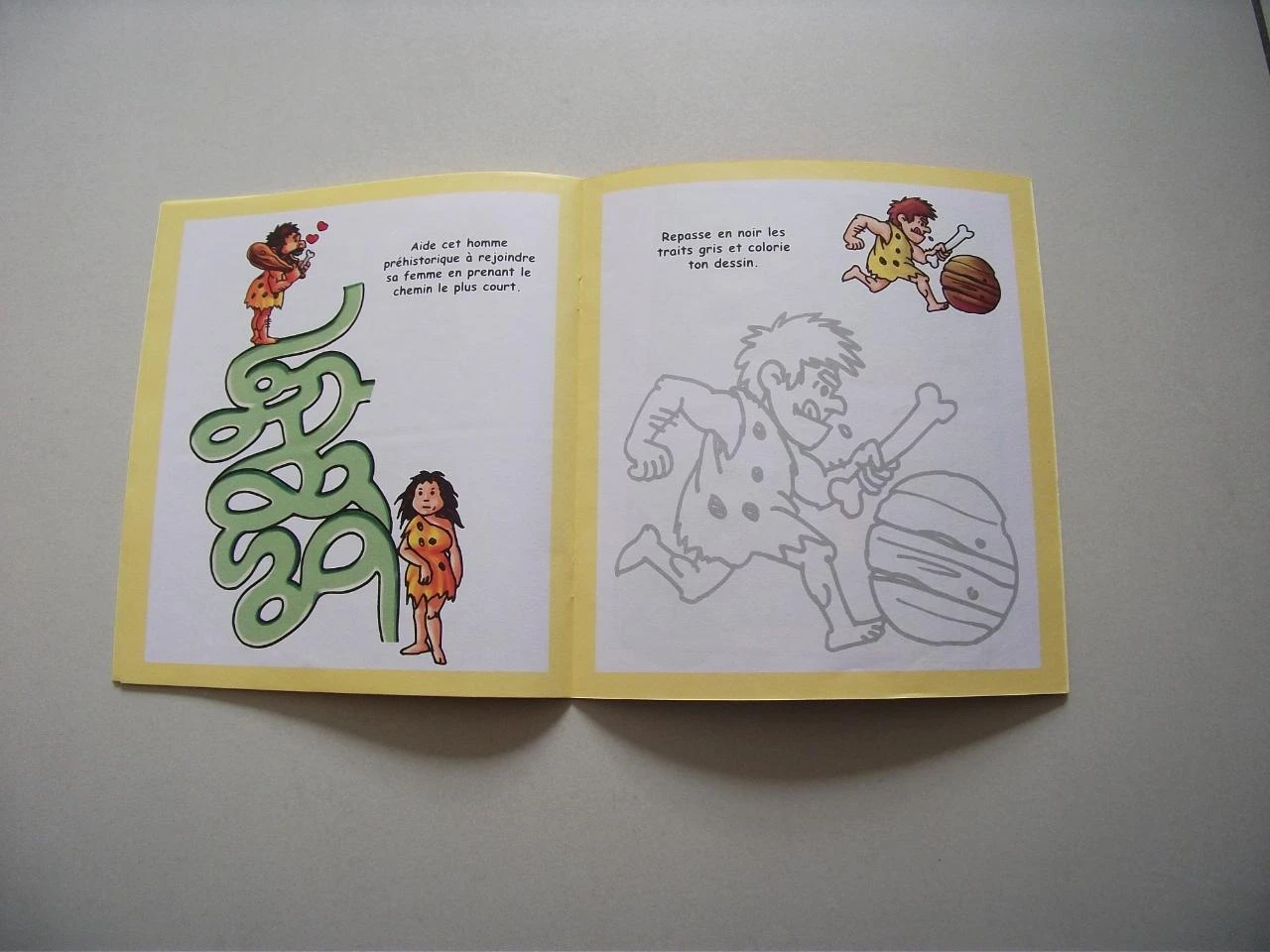 Boek prehistorische spelletjes voor kinderen – photo 8